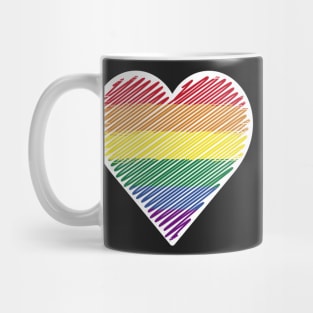 Gay - Lgbt Pride Heart Mug